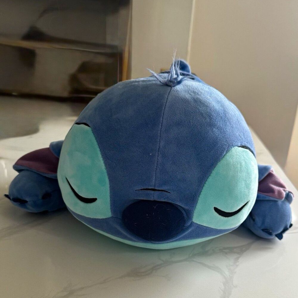 Disney Lilo & Stitch Stitch Plush Stuffed Animal Blue Medium 14-24 in 2021